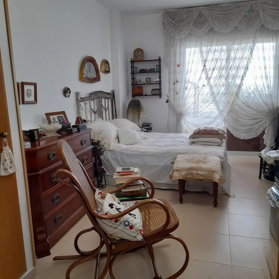 Bedroom of Apartments for sale in Málaga  with Air Conditioner, Private garden and Terrace