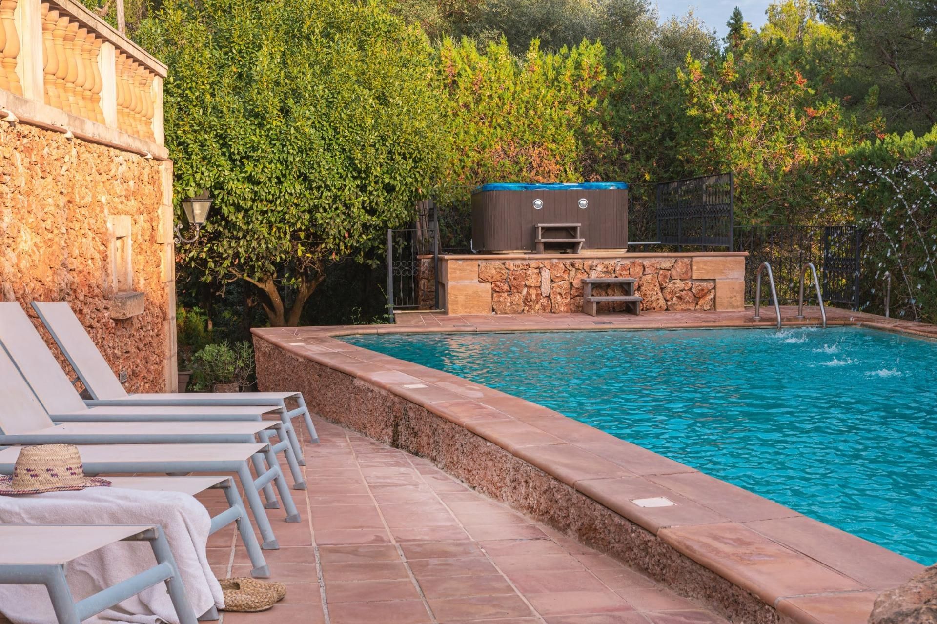 Piscina de Casa o xalet de lloguer en Son Servera amb Calefacció, Jardí privat i Terrassa