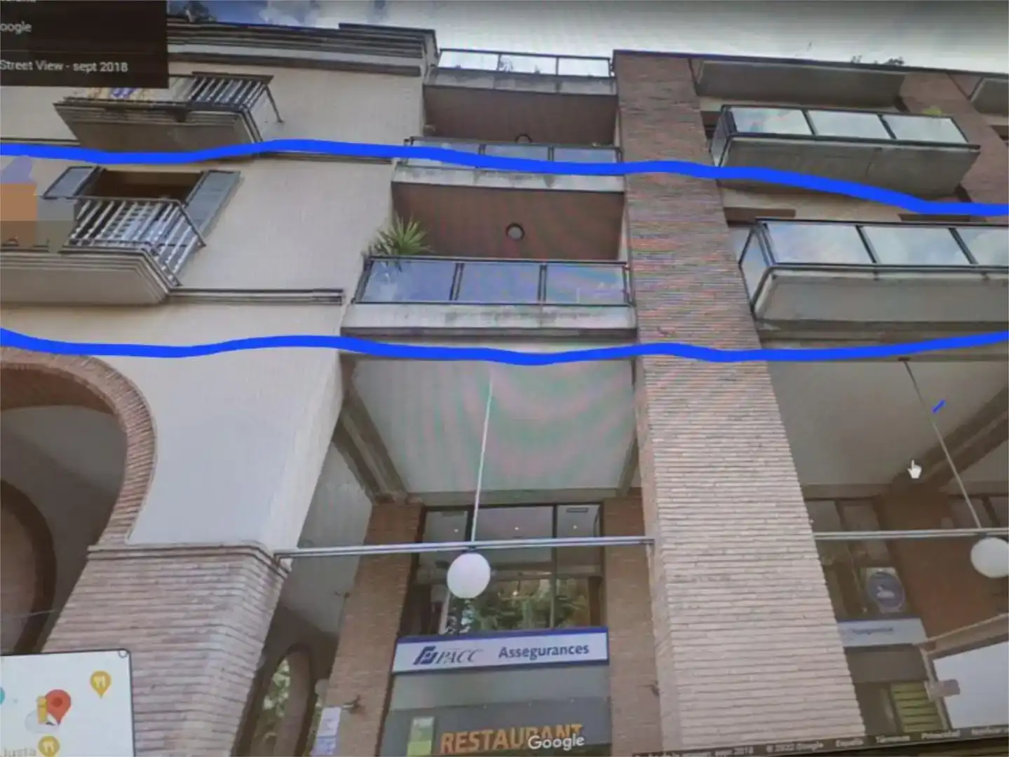 Vista exterior de Piso en venta en Olot con Aire acondicionado, Jardín privado y Parquet