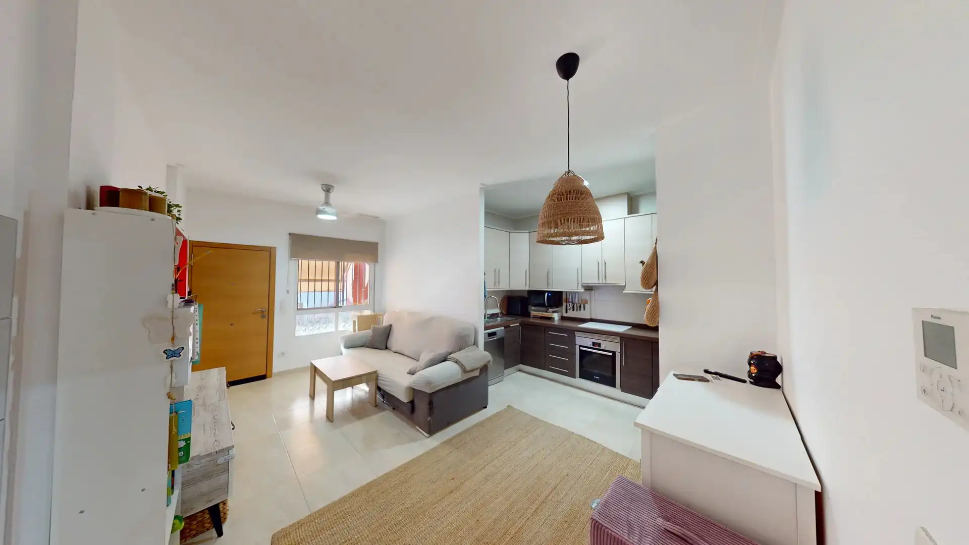 Sala de estar de Casa adosada en venta en Torrellano