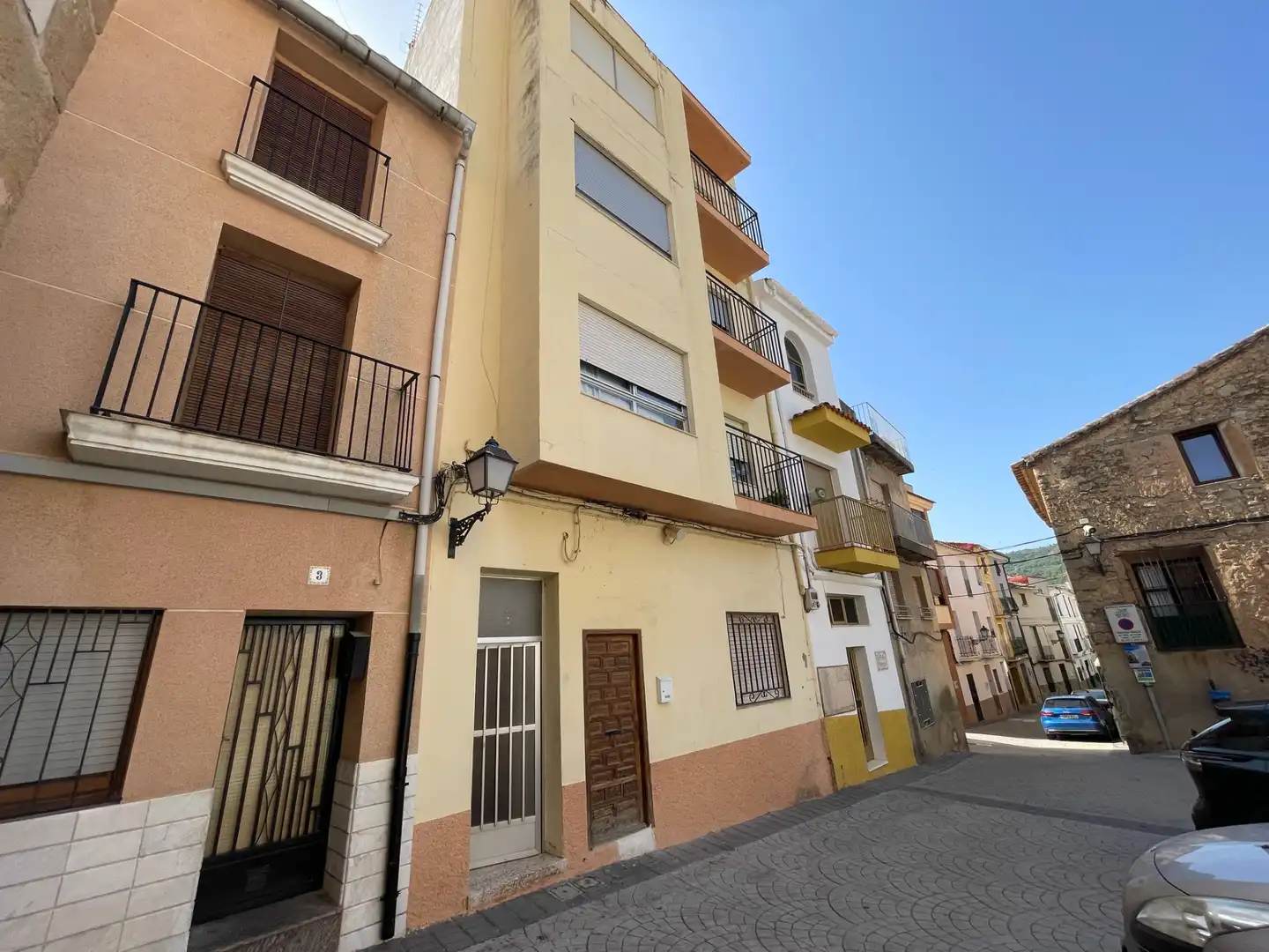 Exterior view of Flat for sale in Figueroles  with Furnished and Balcony