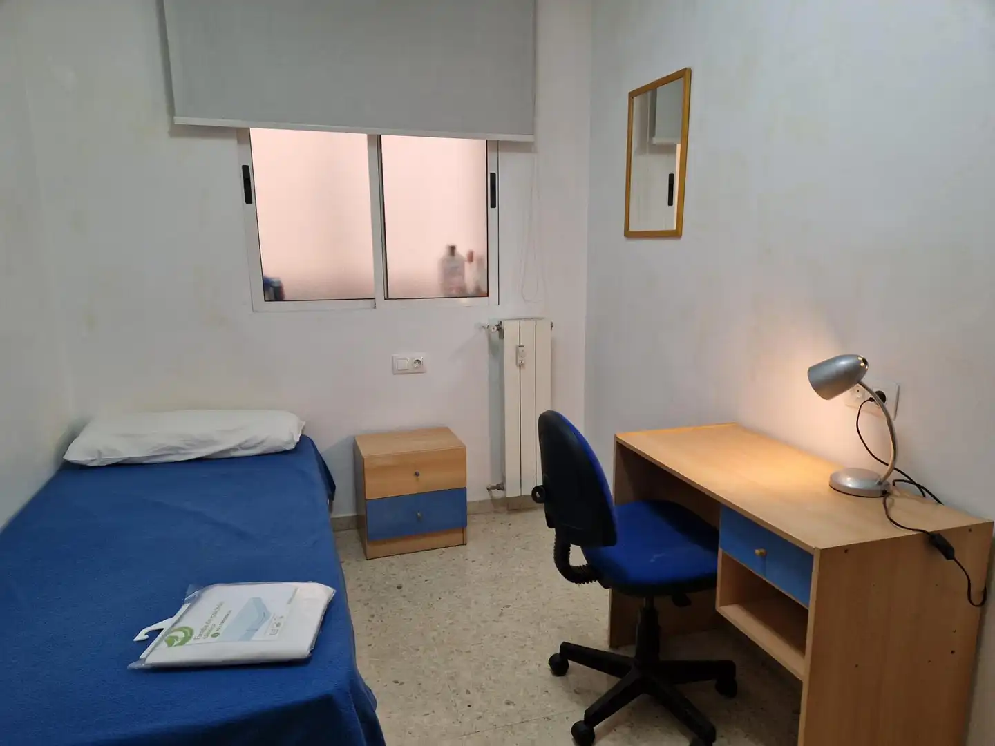 Bedroom of Flat for rent in Granada  with Heating and Furnished