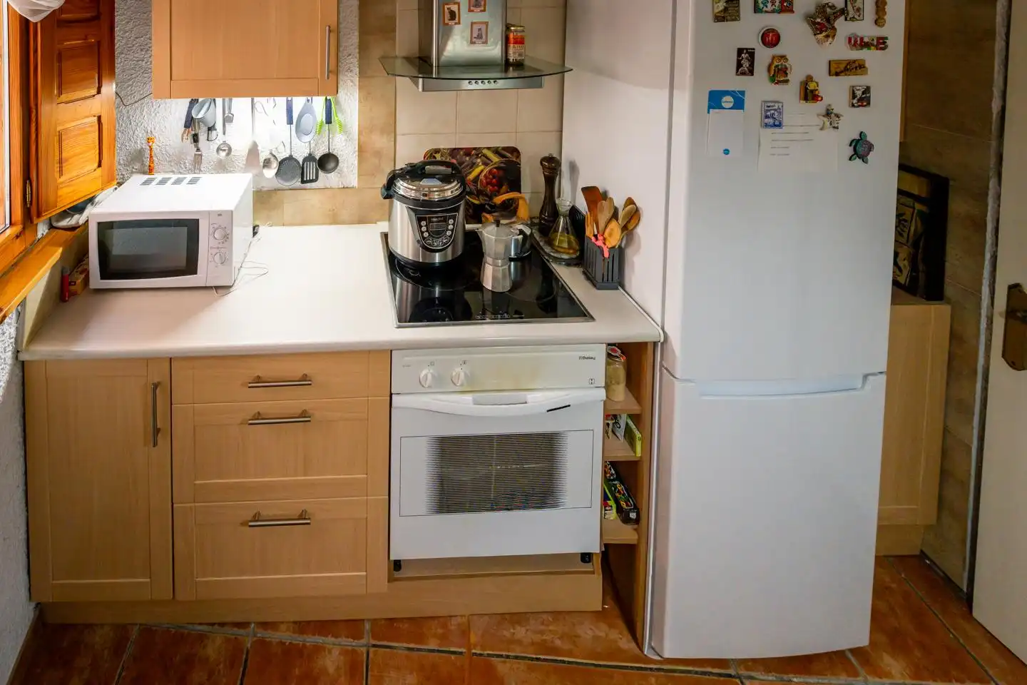 Cocina de Casa o chalet en venta en Almonacid de la Sierra con Calefacción, Terraza y Balcón