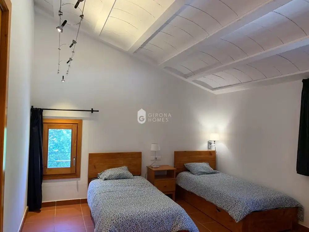 Bedroom of Country homes for rent in Girona  with Air Conditioner, Heating and Private garden