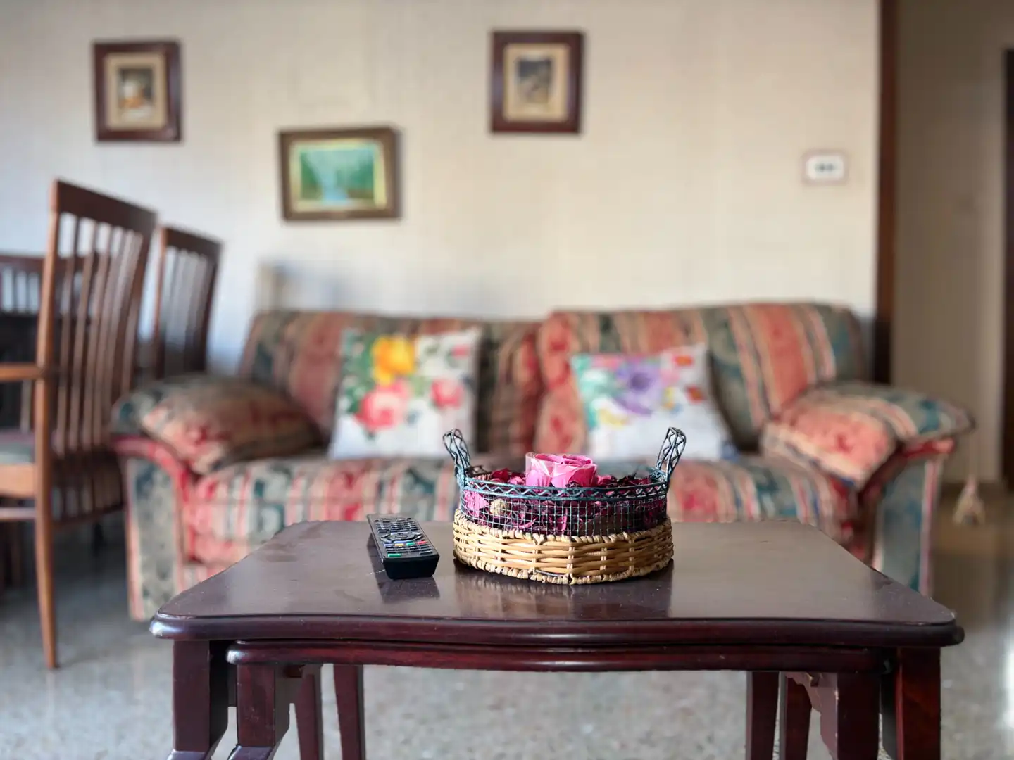 Living room of Flat for sale in Murcia  with Air Conditioner and Balcony