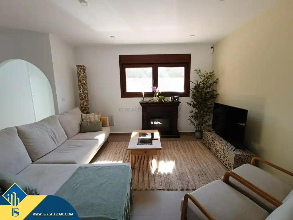 Sala de estar de Casa o chalet en venta en Pilar de la Horadada con Jardín privado, Terraza y Amueblado