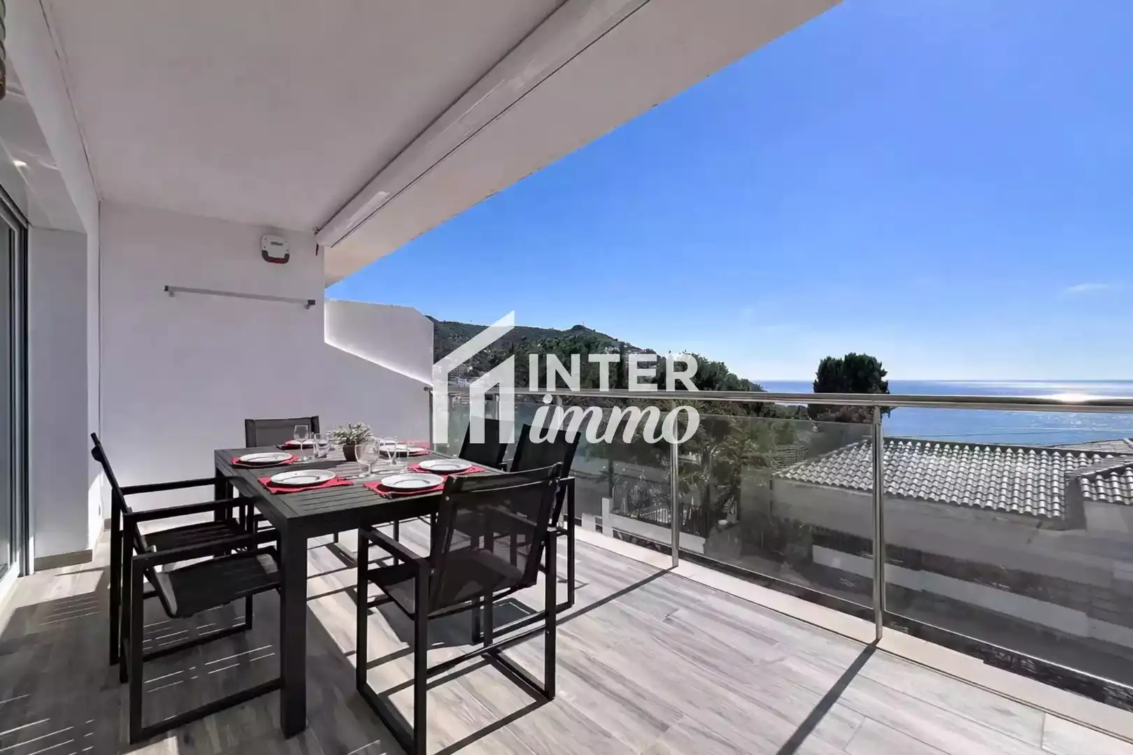 Terraza de Apartamento en venta en Roses con Terraza y Amueblado