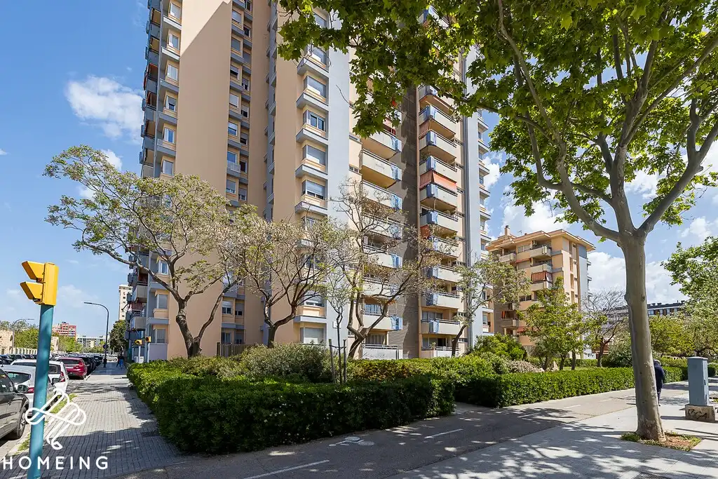 Vista exterior de Pis en venda en  Palma de Mallorca amb Aire condicionat, Parquet i Terrassa