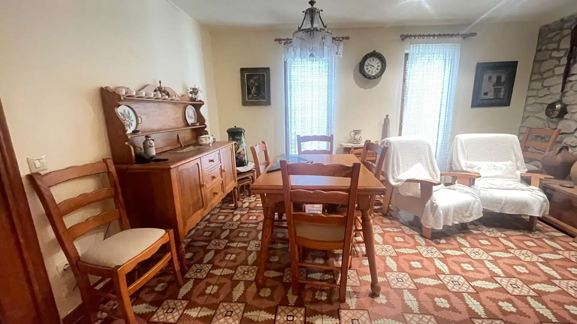 Comedor de Finca rústica en venta en Vallbona de Les Monges con Calefacción, Jardín privado y Trastero