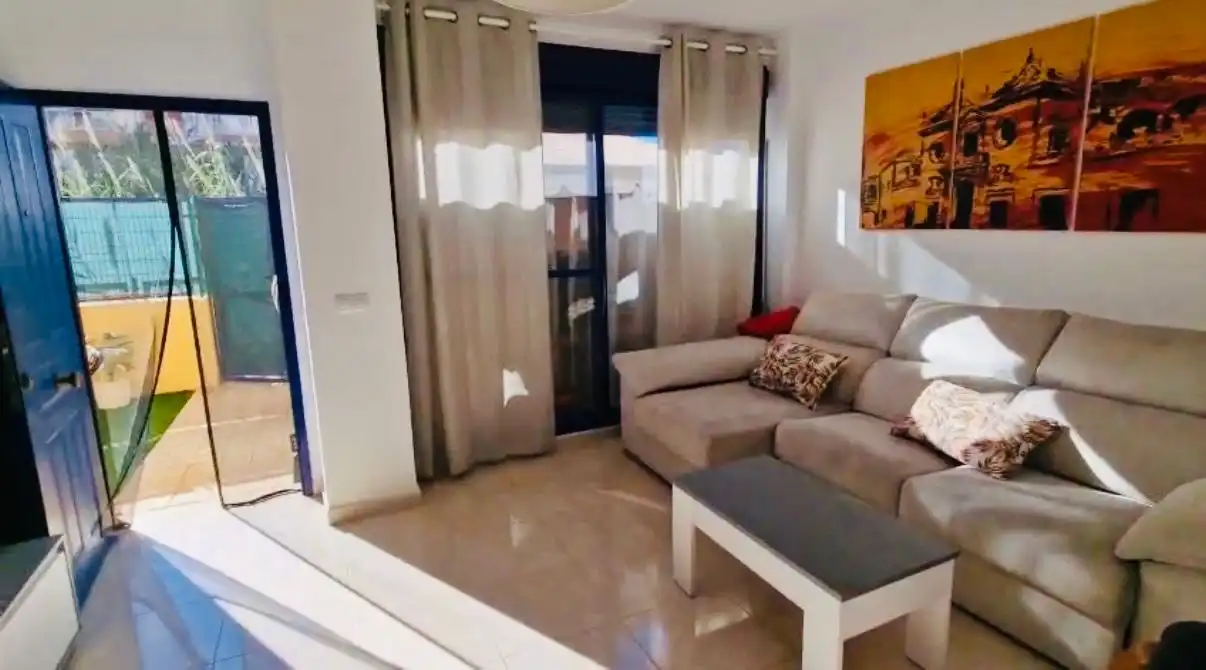 Sala de estar de Planta baja en venta en Bellreguard con Aire acondicionado, Calefacción y Jardín privado