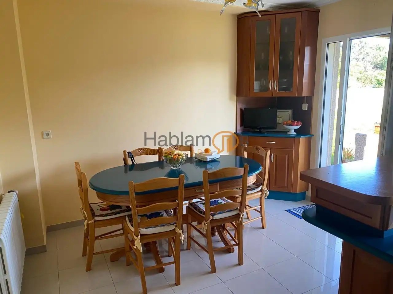 Comedor de Casa o chalet en venta en A Illa de Arousa  con Calefacción, Jardín privado y Terraza
