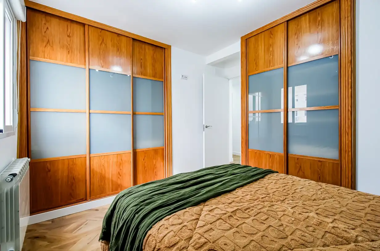 Bedroom of Flat for sale in Madrid  with Air Conditioner, Heating and Terrace