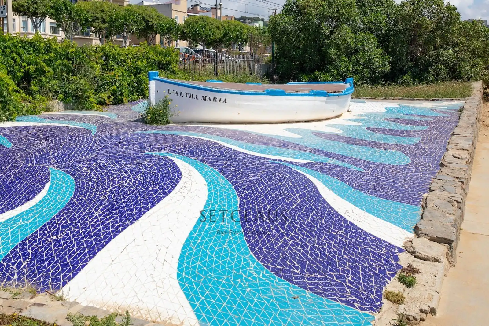 Piscina de Dúplex en venta en Badalona con Aire acondicionado, Calefacción y Terraza