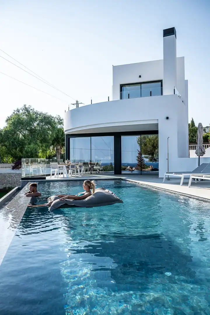 Piscina de Casa o chalet en venta en Benissa con Aire acondicionado, Amueblado y Alarma