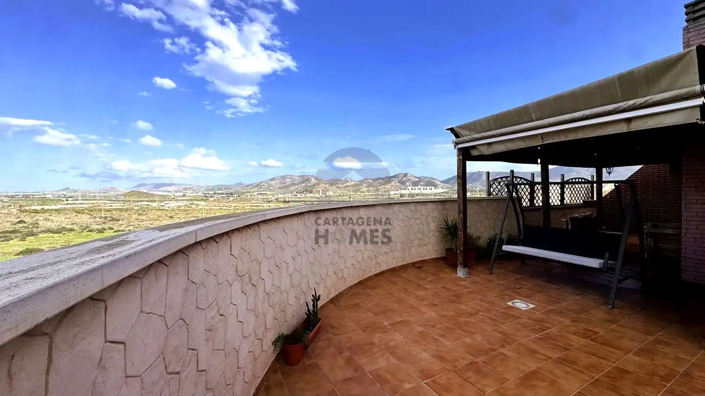 Terraza de Ático en venta en Cartagena con Aire acondicionado, Terraza y Amueblado