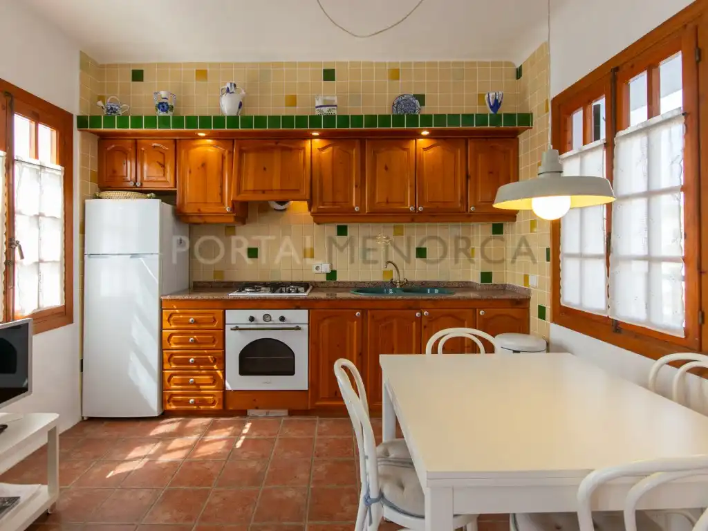 Cocina de Apartamento en venta en Es Mercadal con Aire acondicionado y Terraza