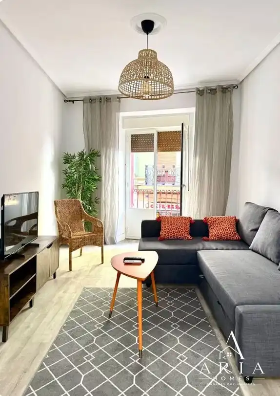Sala d'estar de Pis de lloguer en Bilbao 