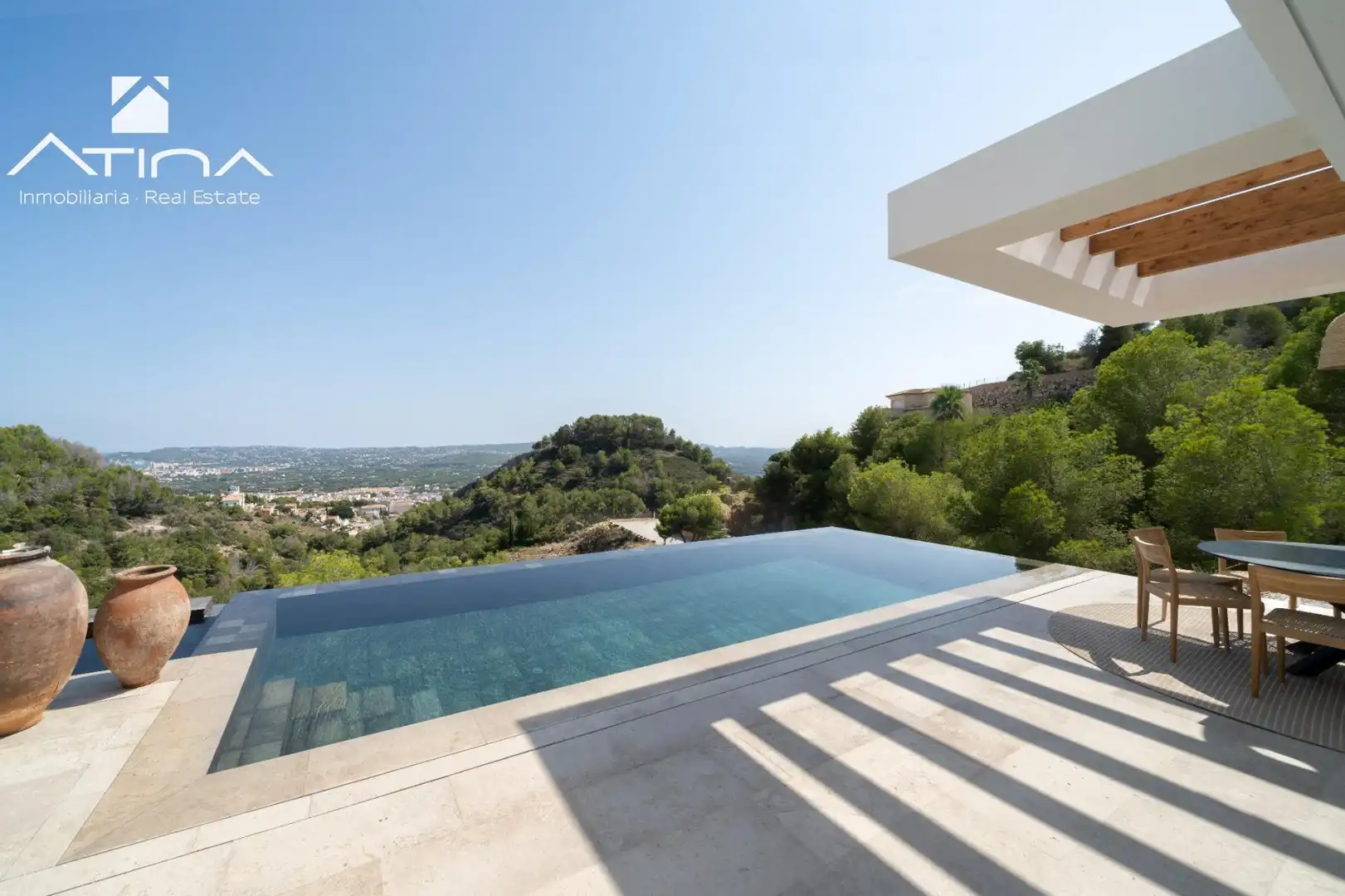 Piscina de Casa o xalet en venda en Jávea / Xàbia amb Aire condicionat, Calefacció i Jardí privat