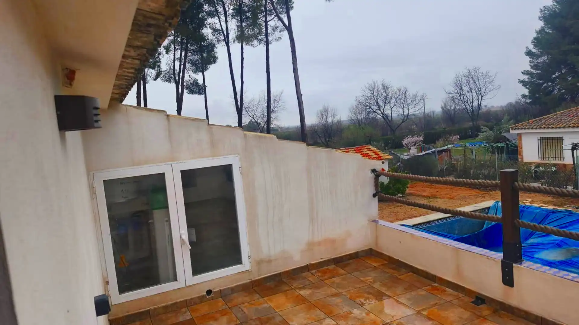 Terrace of Houses for rent in  Albacete Capital  with Air Conditioner, Storage room and Swimming Pool