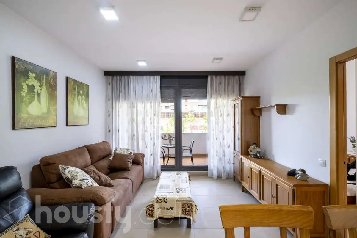 Living room of Flat for sale in Terrassa  with Terrace, Storage room and Balcony