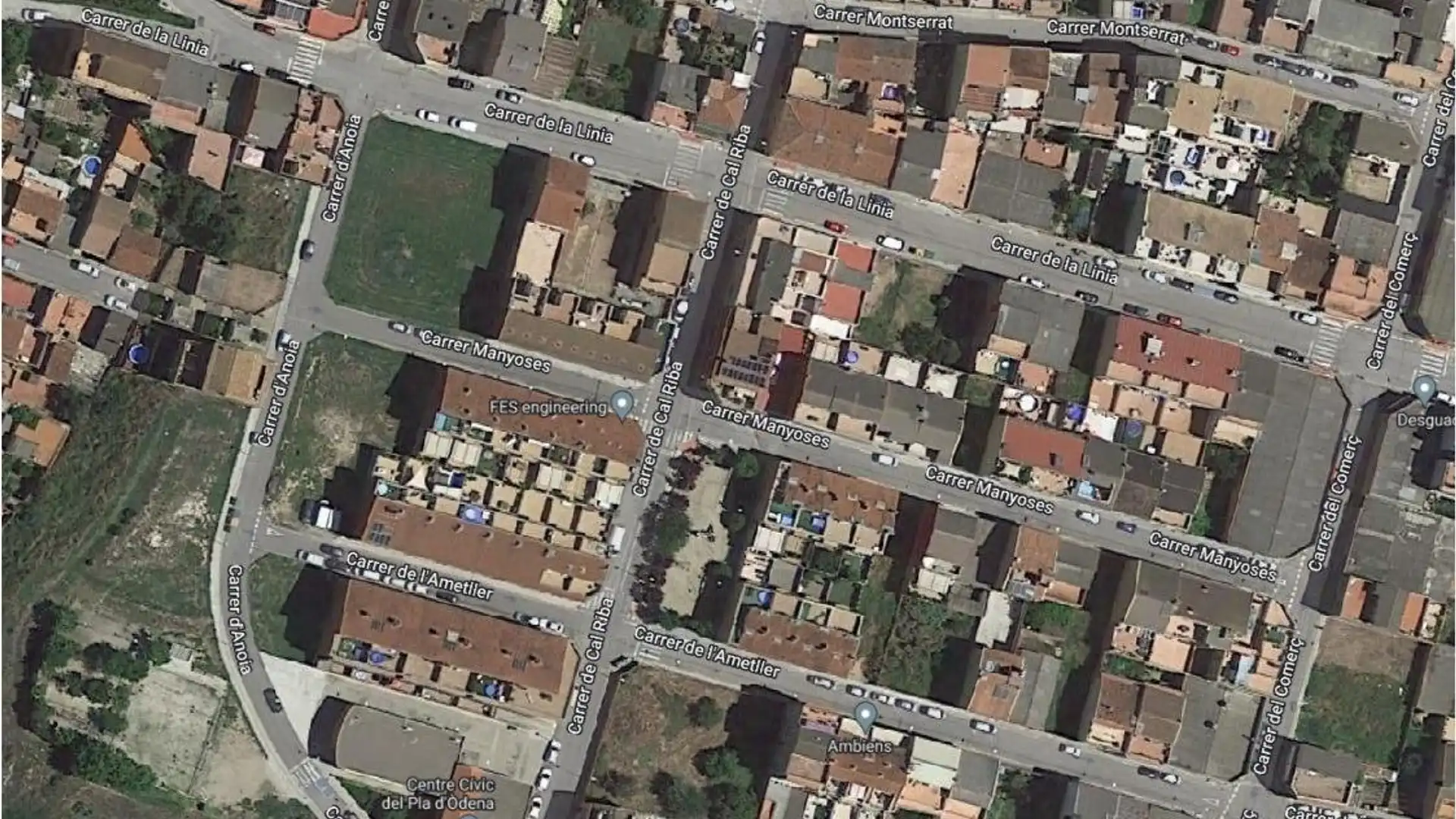 Vista exterior de Residencial en venta en Òdena