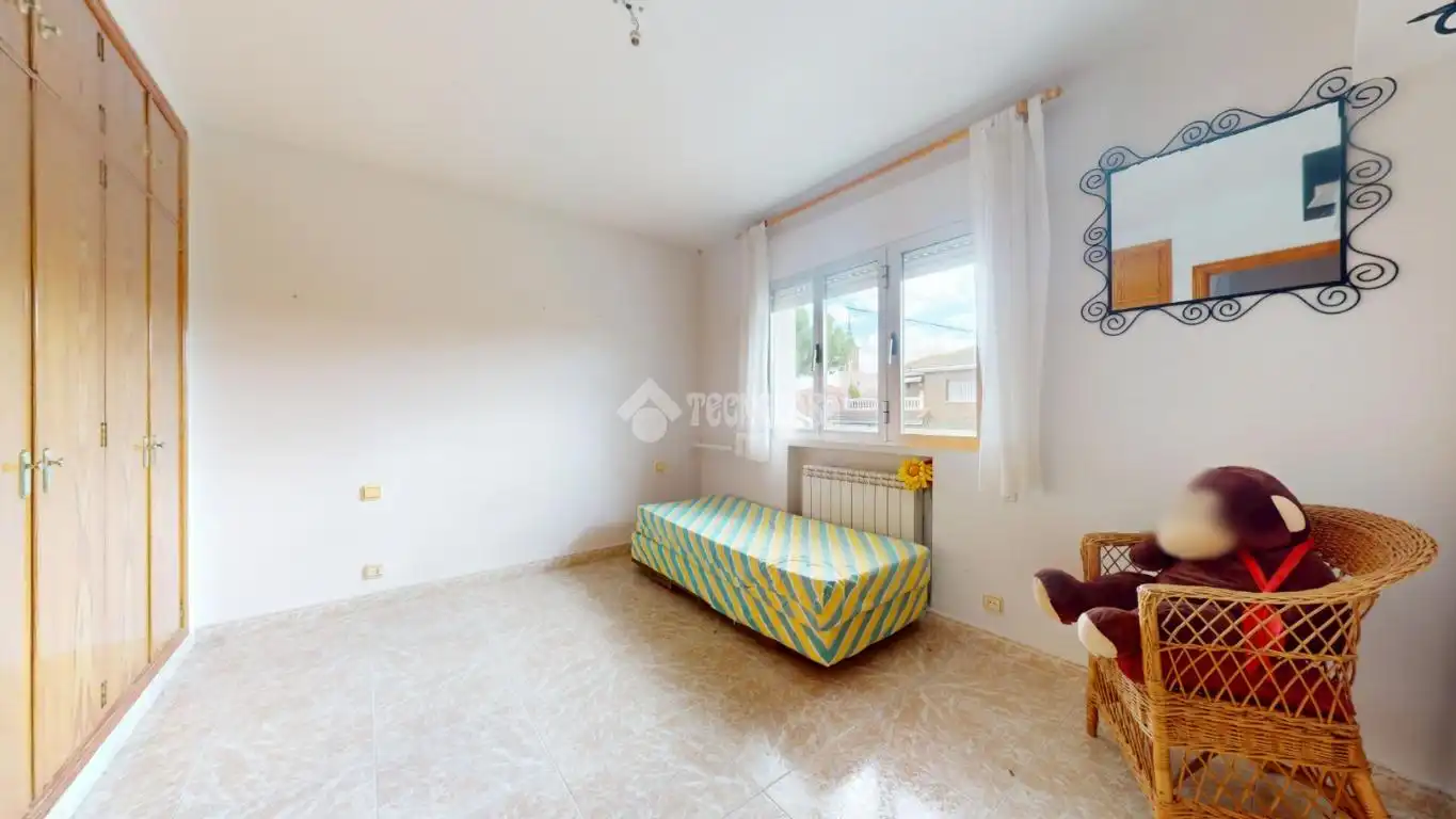 Bedroom of Detached homes for sale in Fuente El Saz de Jarama  with Private garden, Terrace and Balcony