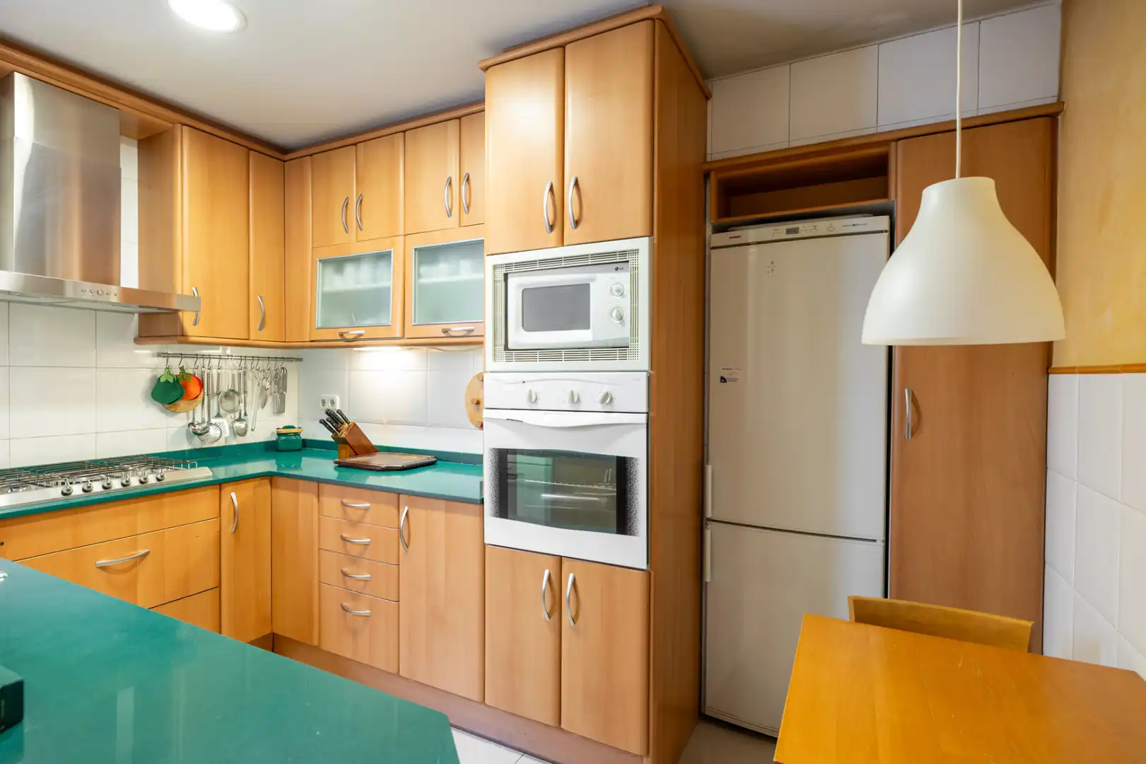Kitchen of Flat for sale in Barcelona  with Heating, Parquet flooring and Furnished