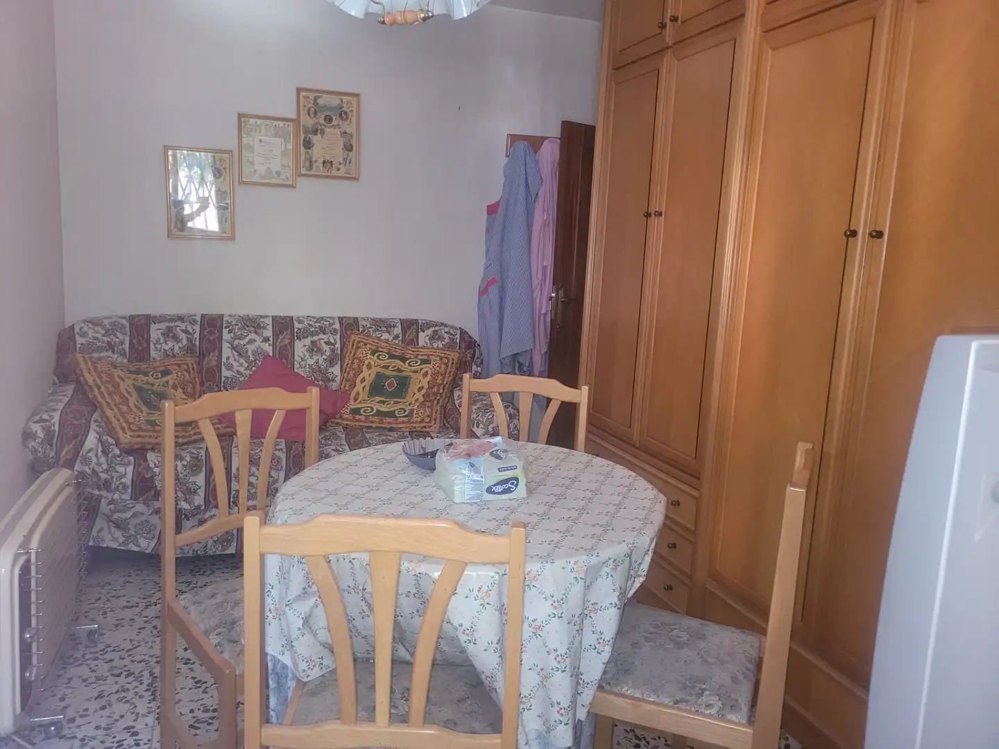 Sala de estar de Piso en venta en Madrid con Terraza y Amueblado