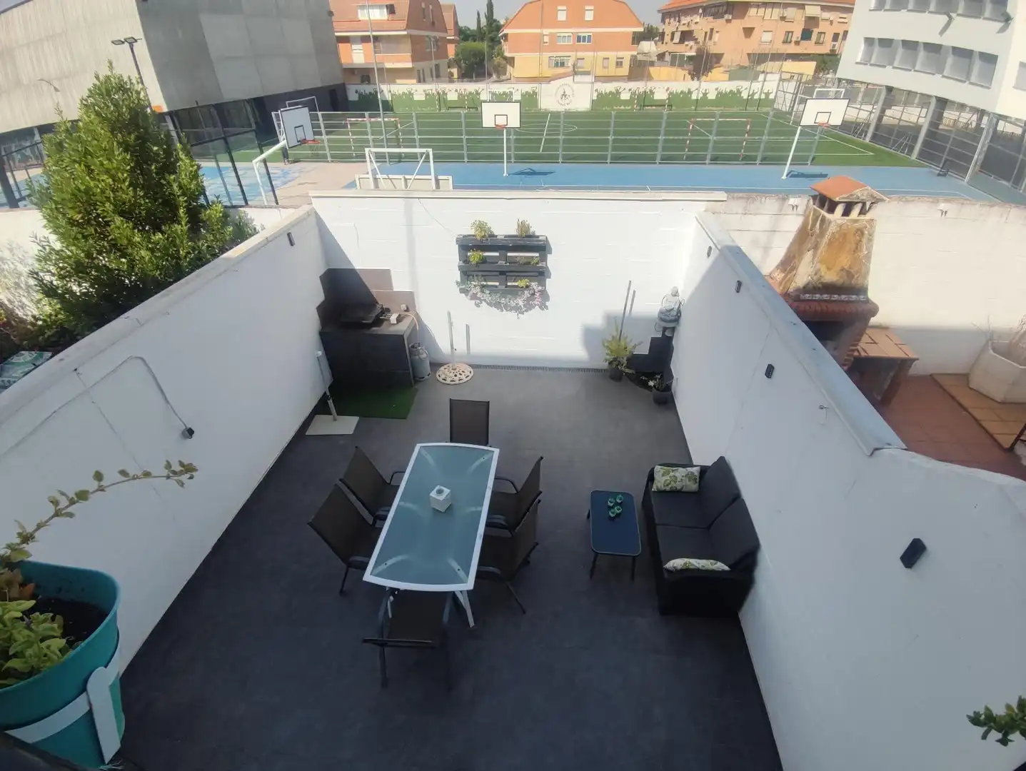 Terrace of Detached homes for sale in Ciudad Real  with Air Conditioner, Heating and Private garden