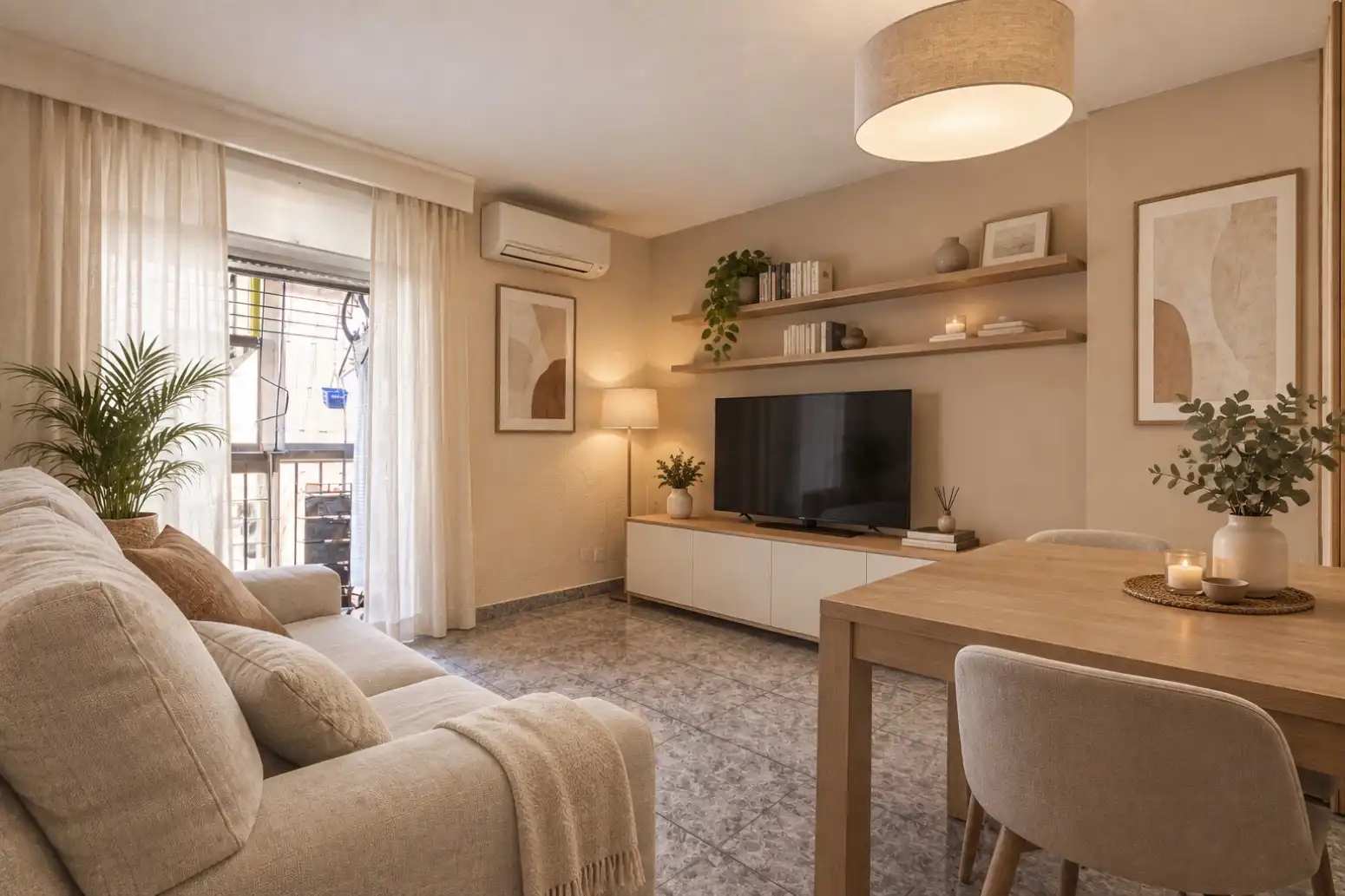 Sala de estar de Piso en venta en Nord-est