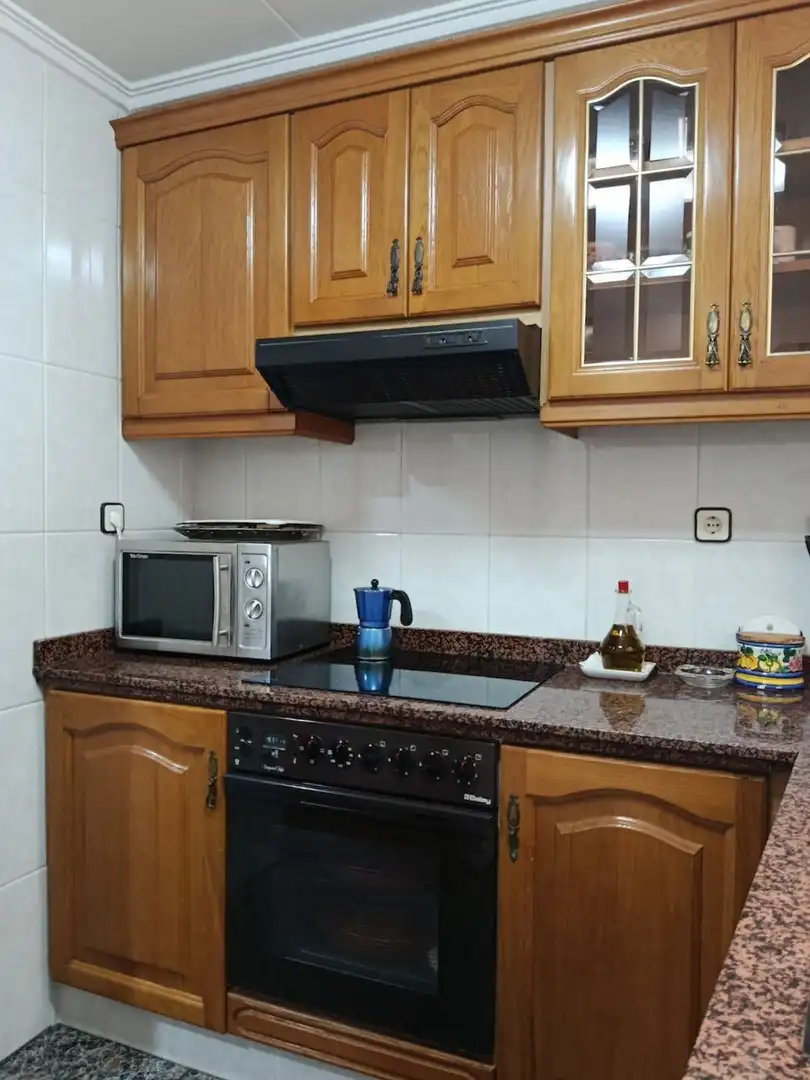 Kitchen of Flat for sale in Cullera  with Air Conditioner and Balcony