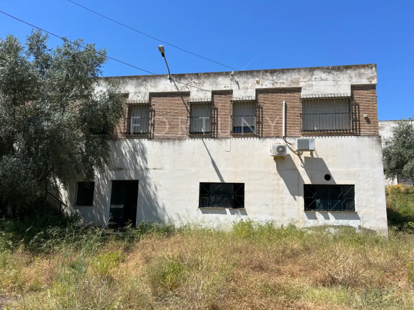 Vista exterior de Nave industrial en venta en Málaga