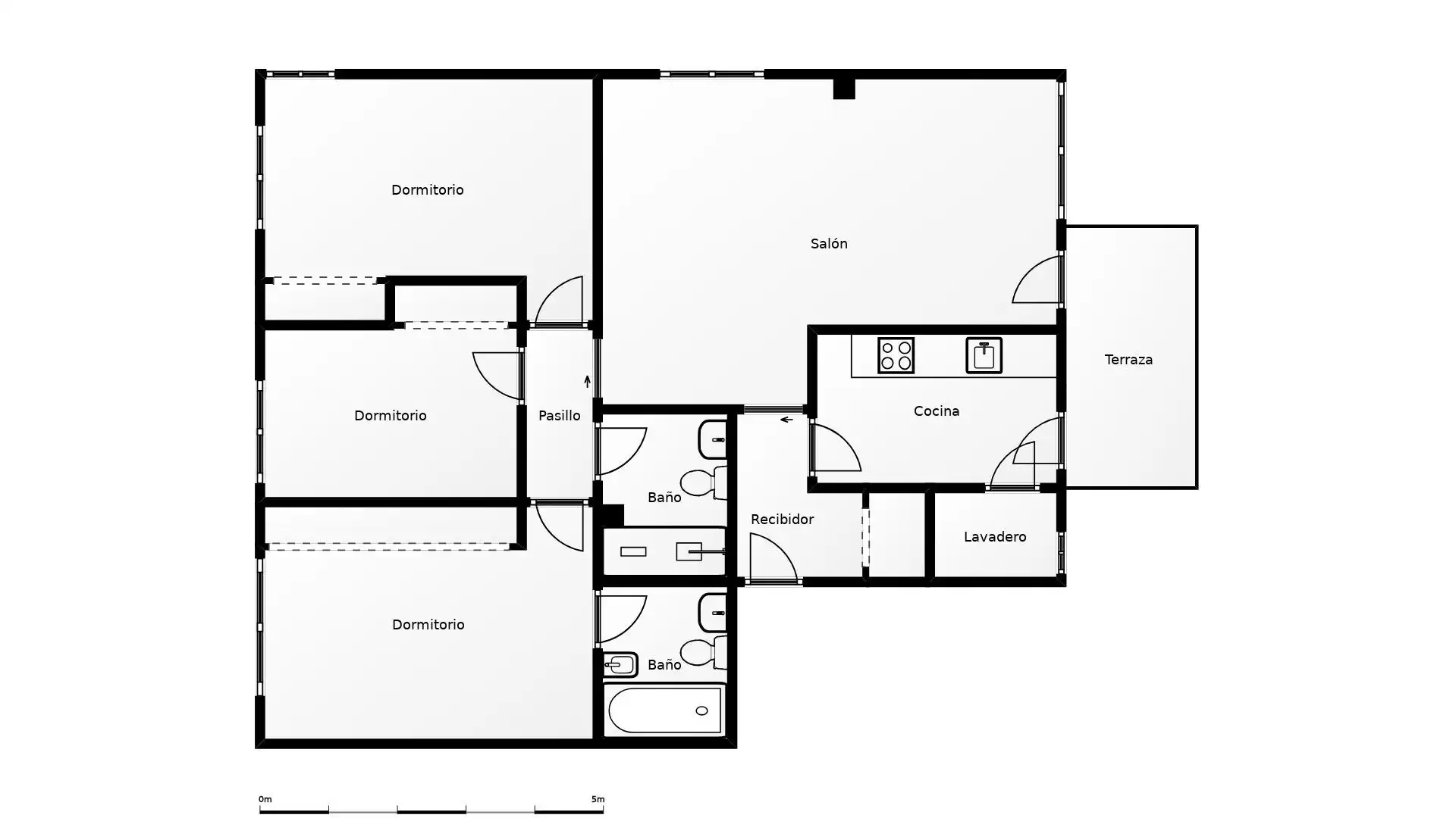 Piso en venta en Donostia - San Sebastián  con Calefacción, Jardín privado y Terraza
