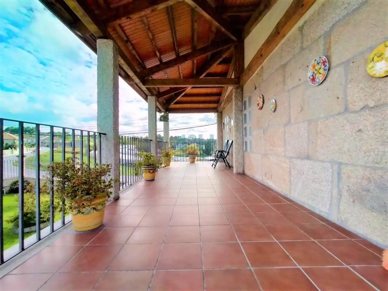 Terraza de Casa o chalet en venta en Amoeiro con Calefacción, Jardín privado y Terraza