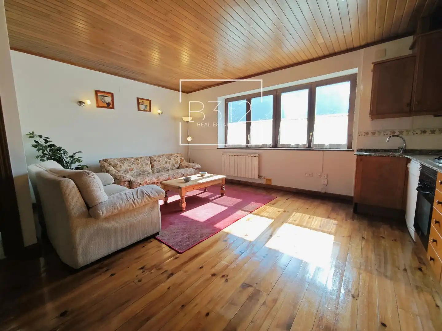 Living room of Flat for sale in Vielha e Mijaran  with Heating and Furnished