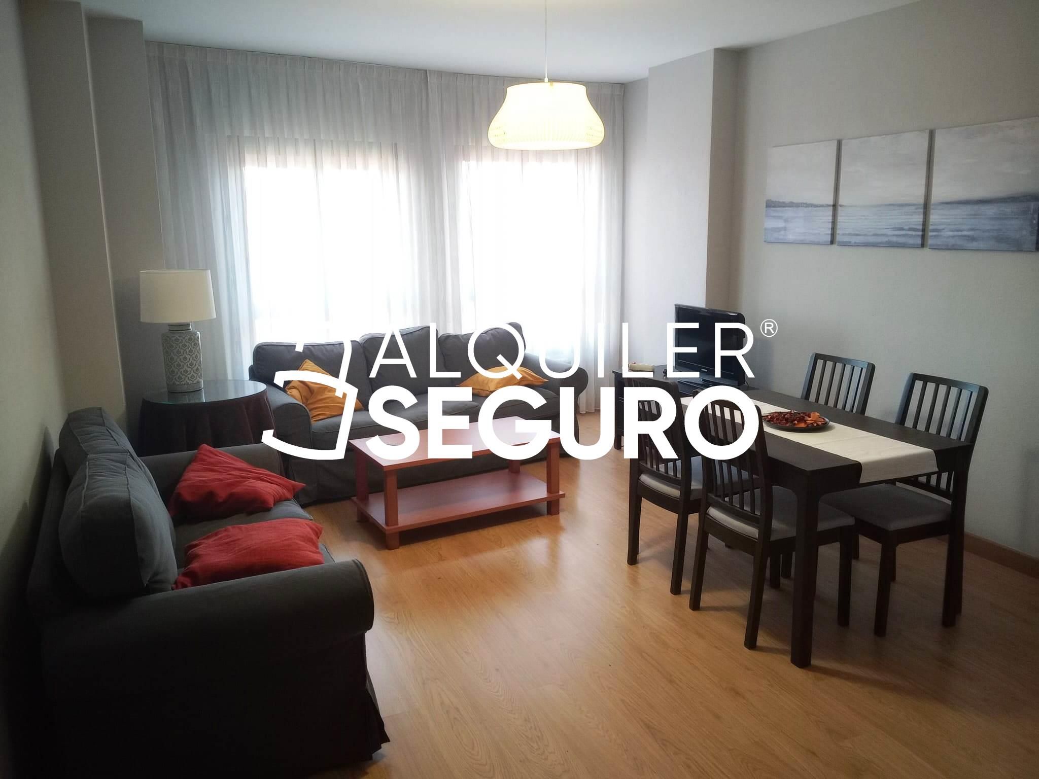 Sala de estar de Piso de alquiler en Valladolid Capital con Calefacción, Piscina y Amueblado