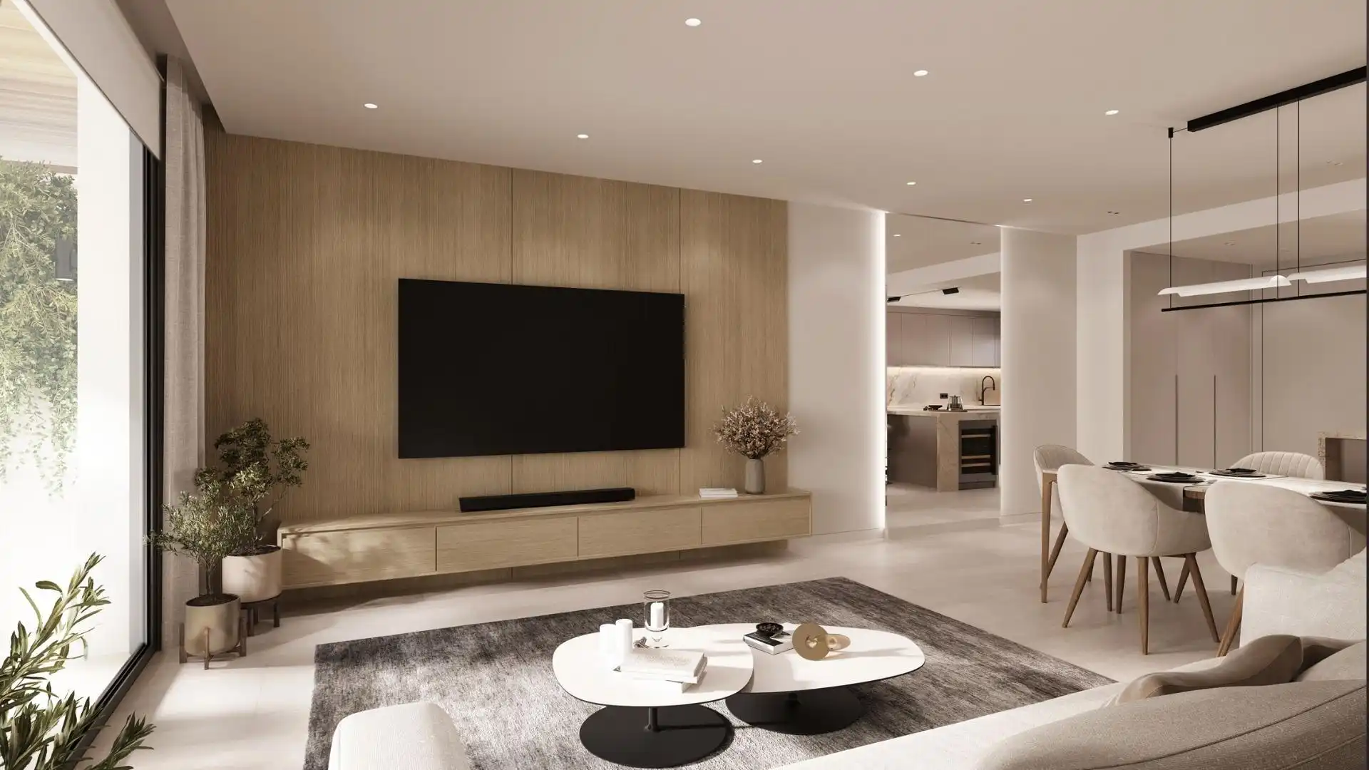 Sala d'estar de Apartament en venda en Estepona amb Aire condicionat, Calefacció i Terrassa