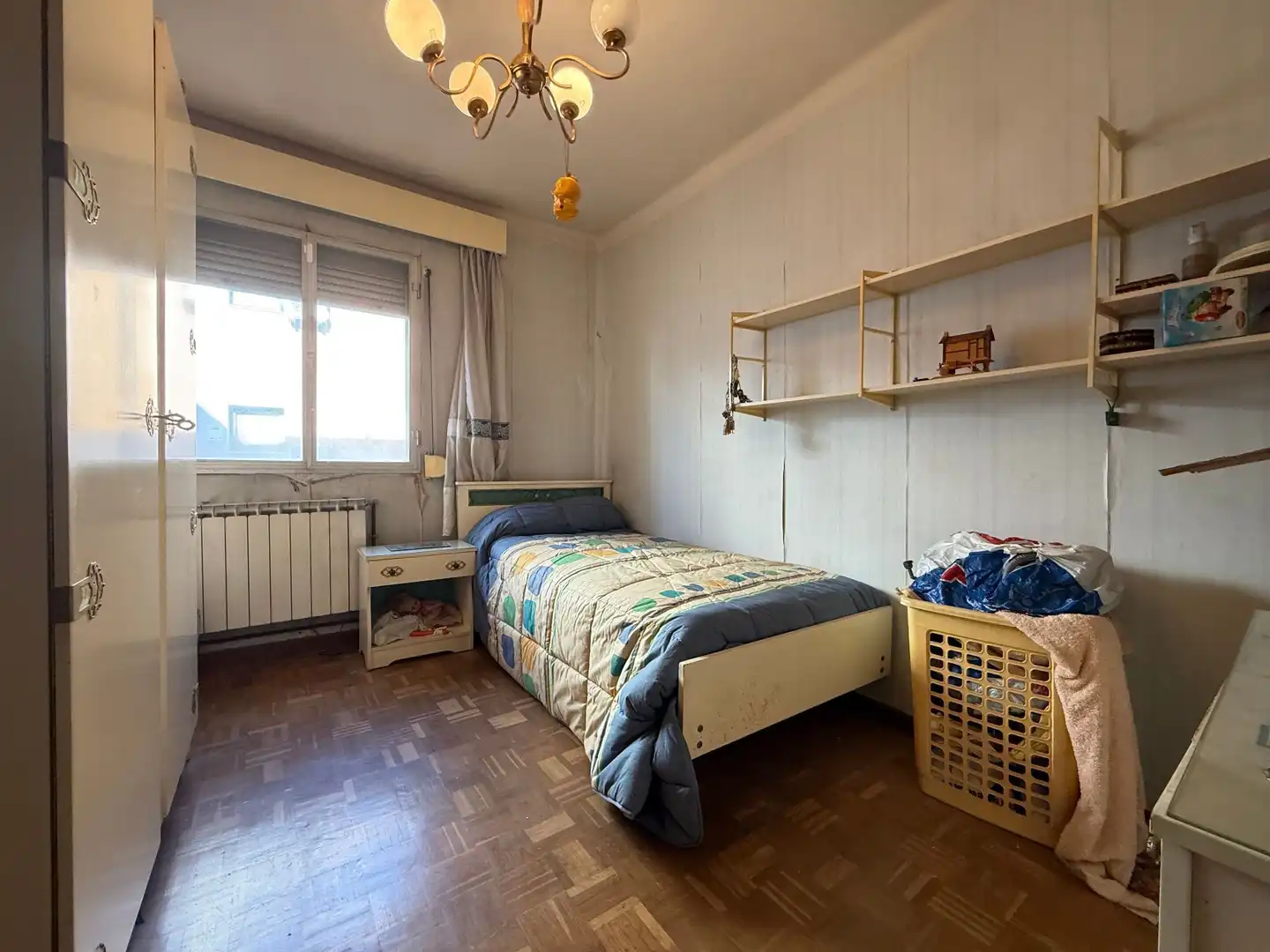 Schlafzimmer von Wohnung zum Verkauf in Madrid mit Klimaanlage und Heizung