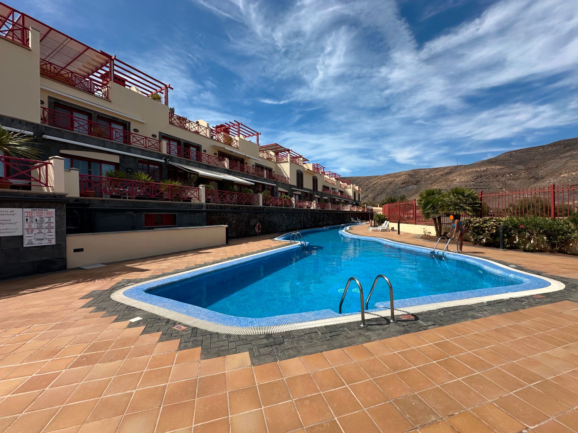 Vista exterior de Apartamento de alquiler en Pájara con Aire acondicionado, Terraza y Amueblado
