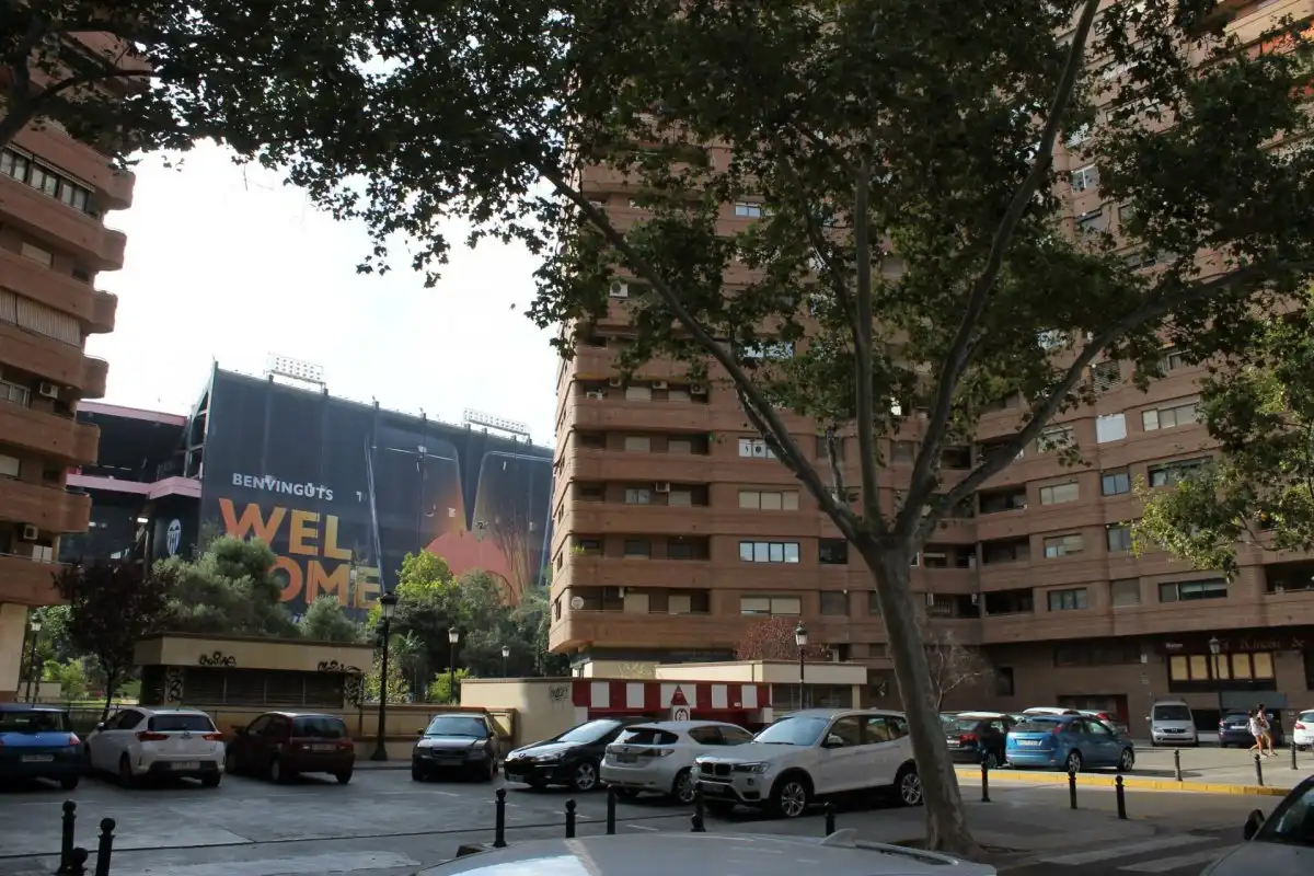 Vista exterior de Pis de lloguer en Valencia amb Aire condicionat, Parquet i Terrassa