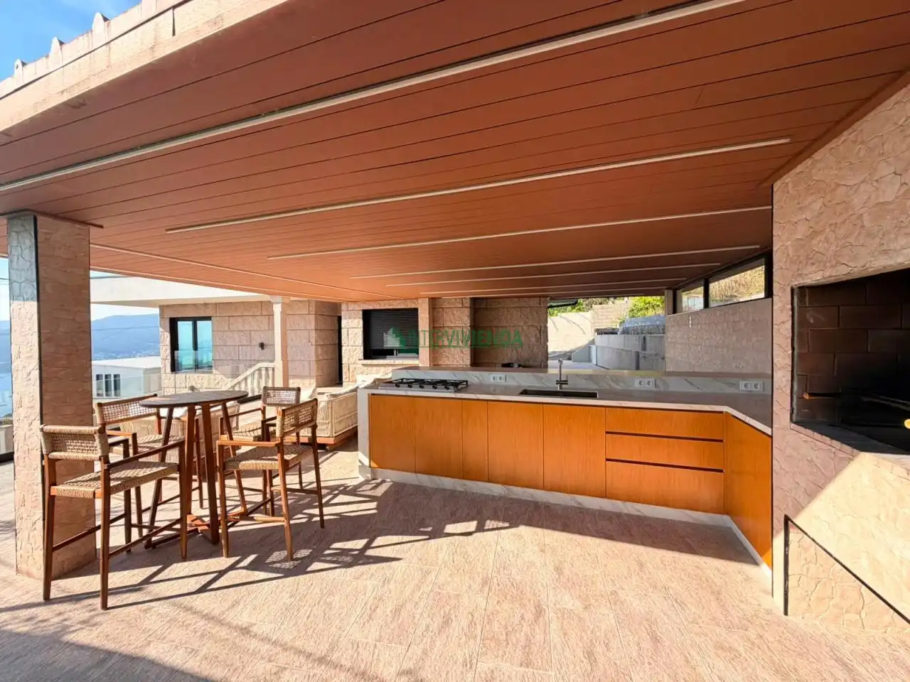 Terraza de Casa o chalet en venta en Redondela con Calefacción, Jardín privado y Terraza