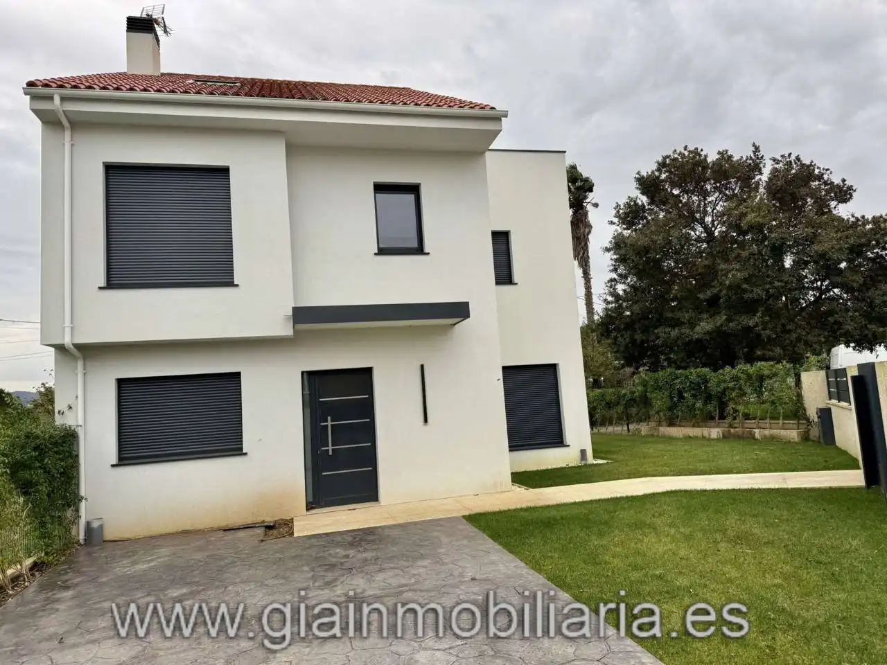 Exterior view of Houses for sale in Baiona  with Heating, Private garden and Terrace