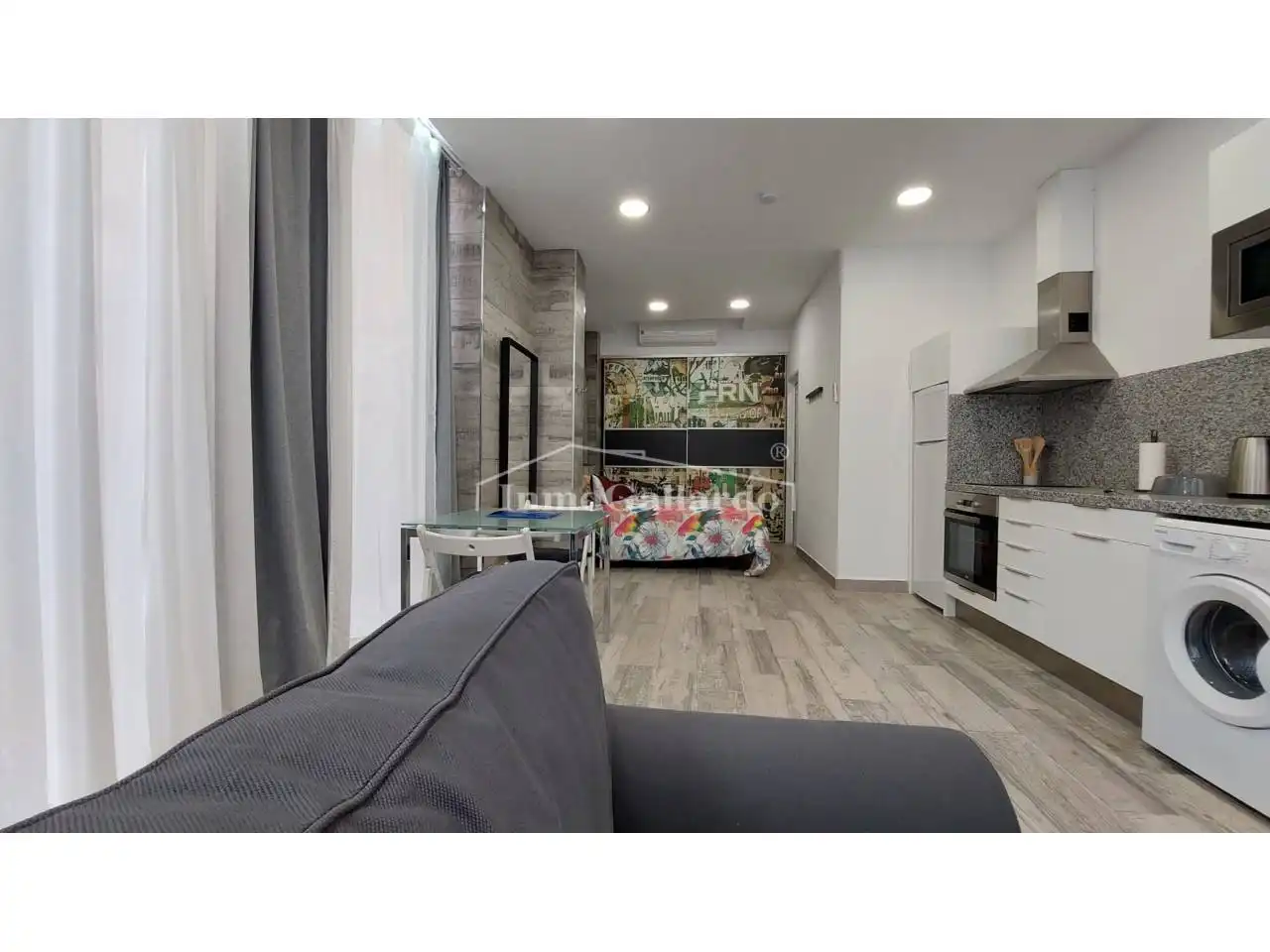 Sala de estar de Estudio en venta en Málaga con Aire acondicionado y Amueblado