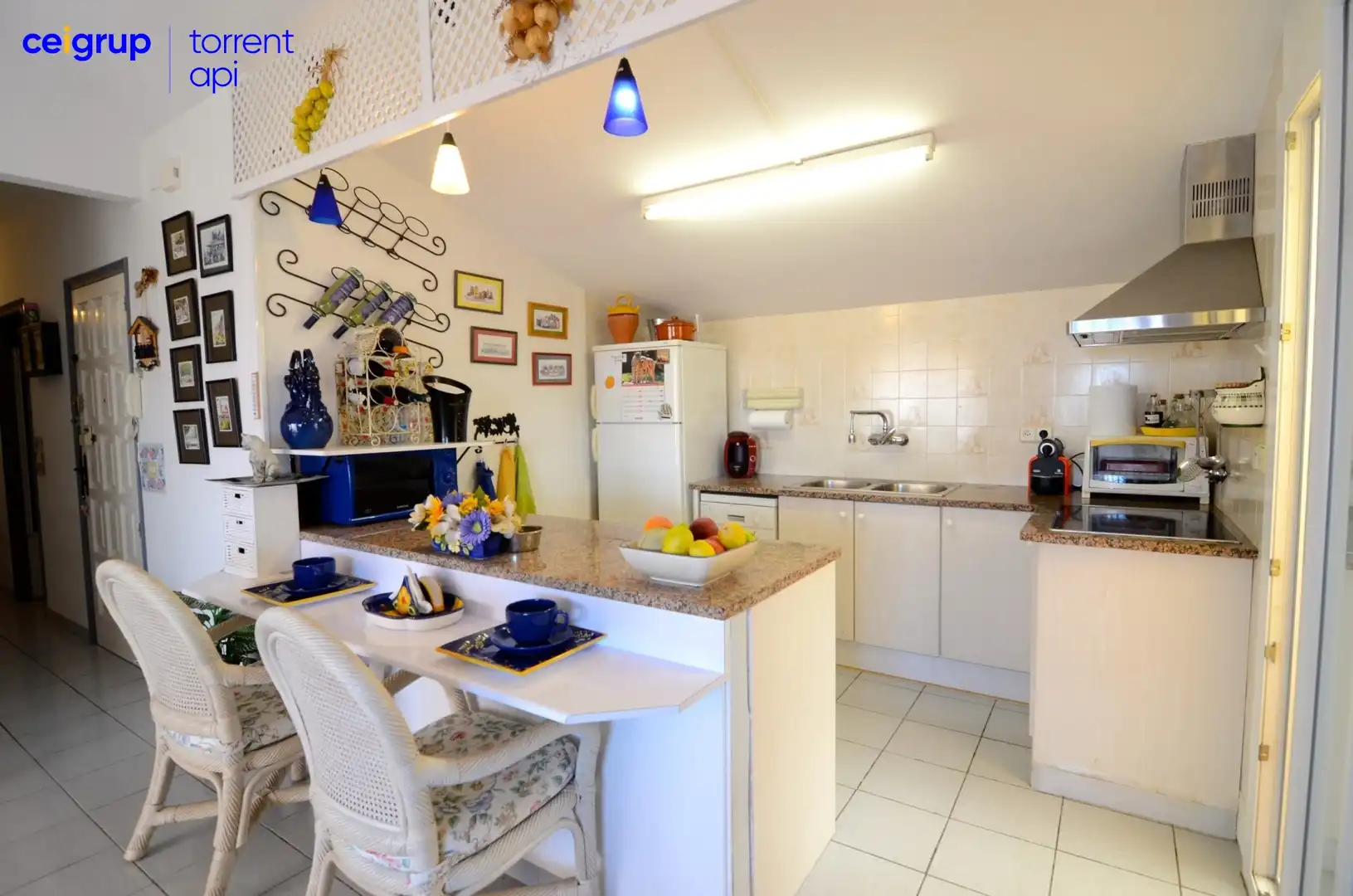 Cocina de Ático en venta en L'Estartit con Aire acondicionado, Terraza y Amueblado