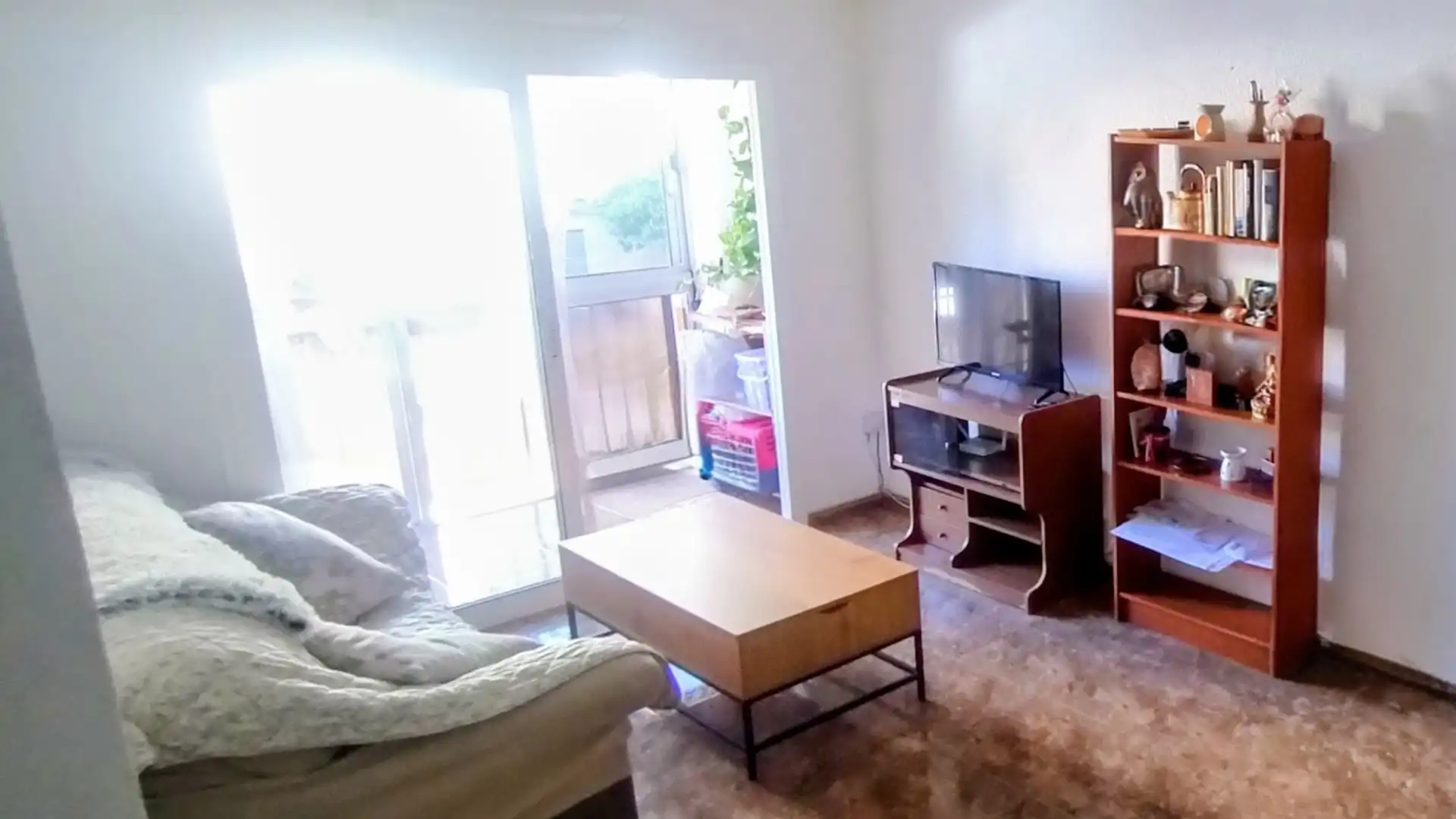 Sala d'estar de Pis en venda en  Murcia Capital amb Aire condicionat, Calefacció i Moblat