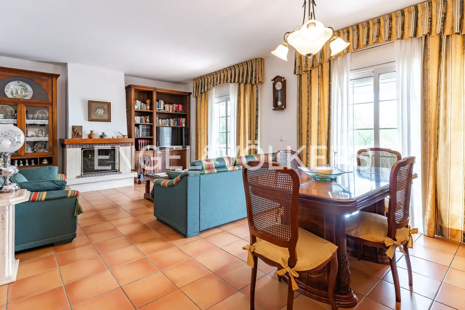 Dining room of Houses for sale in Sant Cebrià de Vallalta  with Heating, Private garden and Balcony