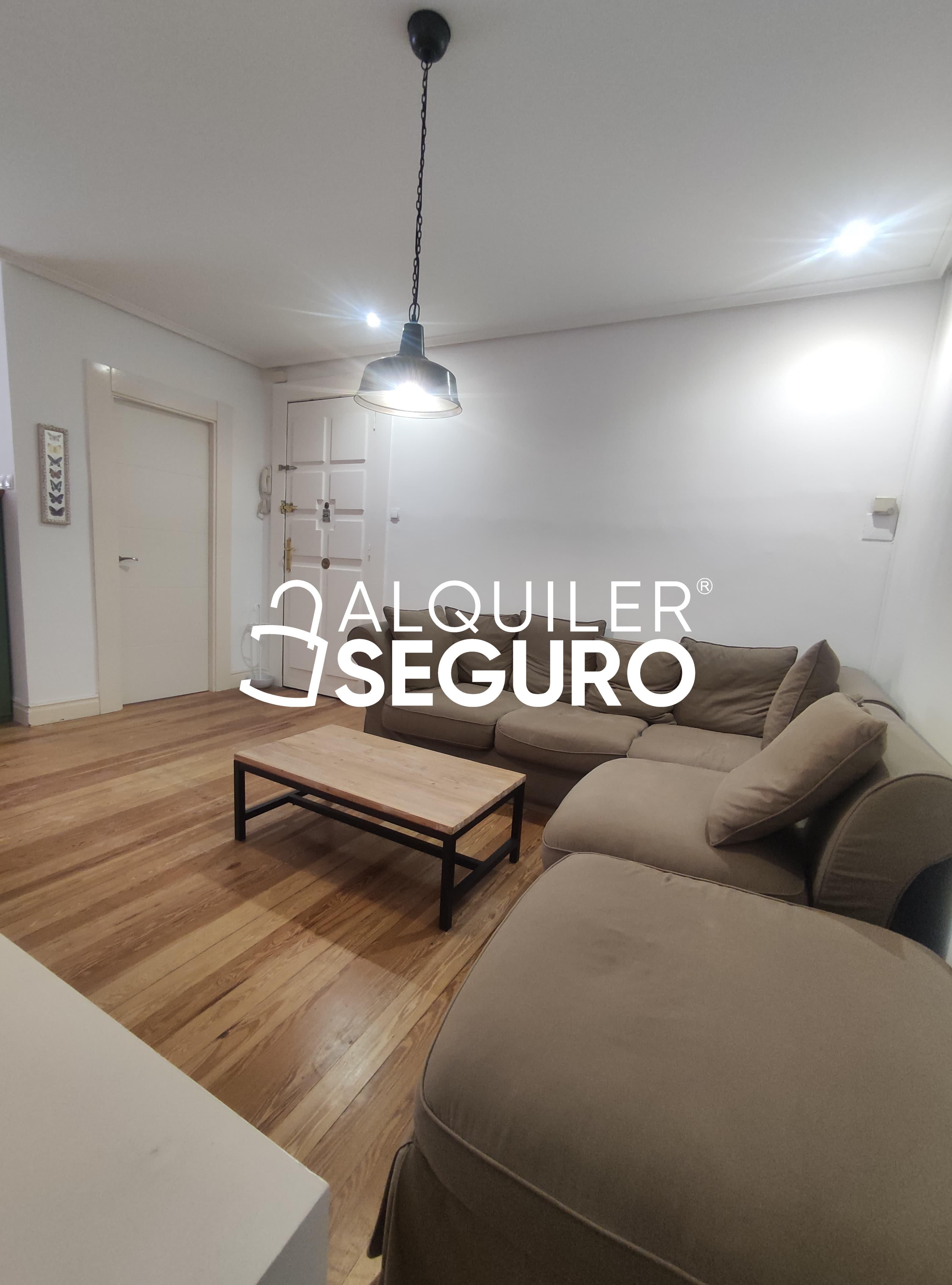 Living room of Flat to rent in Bilbao   with Heating and Furnished