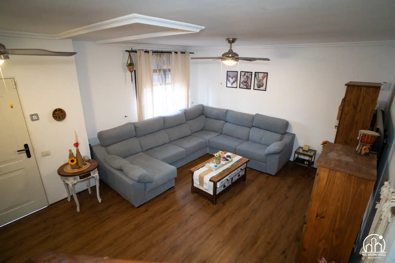 Sala de estar de Casa adosada en venta en Puerto del Rosario con Terraza, Trastero y Amueblado