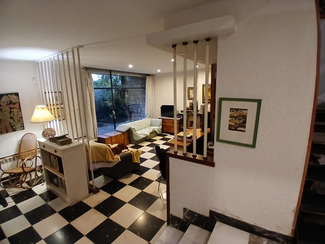 Living room of House or chalet for sale in  Zaragoza Capital  with Air Conditioner, Heating and Private garden