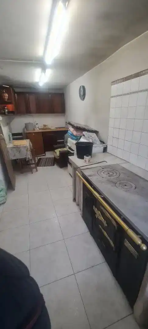 Cuina de Casa adosada en venda en Santa Comba amb Traster, Moblat i Rentadora